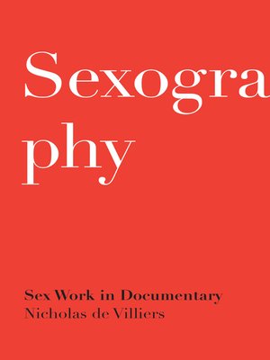 cover image of Sexography